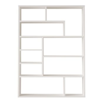Alternative view of Βιβλιοθήκη Decora  σε λευκη απόχρωση 90x22x123.6εκ