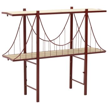 "Bridge" Μεταλλική/Ξυλινη Κονσόλα Γέφυρα INART 3-50-215-0003