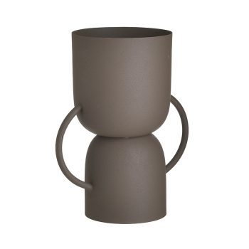 ΒΑΖΟ ΜΕΤΑΛΛΙΚΟ ΚΑΦΕ 20X13X24