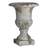 ΒΑΖΟ TERRACOTTA ΑΝΤΙΚΕ ΓΚΡΙ/ΜΠΕΖ Φ25Χ33