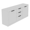Μπουφές Doha pakoworld σε λευκή απόχρωση 180x45x80.5εκ 361-000073