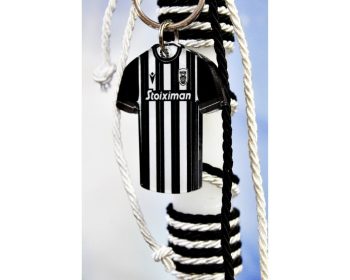 ΠΑΣΧΑΛΙΝΗ ΛΑΜΠΑΔΑ ΠΑΟΚ ΜΕ ΑΥΘΕΝΤΙΚΟ ΑΚΡΥΛΙΚΟ ΜΠΡΕΛΟΚ ΦΑΝΕΛΑ ΠΑΟΚ 25Χ2,5ΕΚ