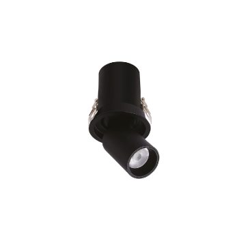 Inlight Downlight σποτ 10W 3CCT σε μαύρη απόχρωση (X00180B)