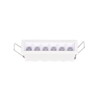 Inlight Downlight σποτ 6*3W 3CCT σε λευκή απόχρωση (X00200W)