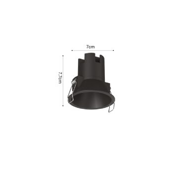 Alternative view of Inlight Downlight σποτ 7W 3CCT σε λευκή απόχρωση (X00240W)