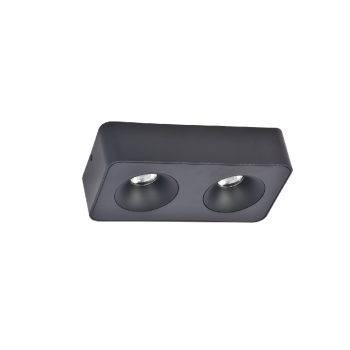 Alternative view of InLight Downlight Mounted σποτ 2*8W 3CCT σε μαύρη απόχρωση (X00270B)