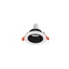 Inlight Downlight σποτ GU10 σε λευκή και μαύρη απόχρωση (X00310WB)