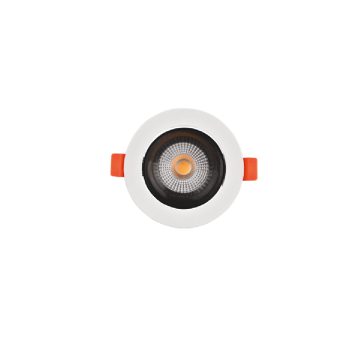 Alternative view of Inlight Downlight σποτ GU10 σε λευκή και μαύρη απόχρωση (X00310WB)
