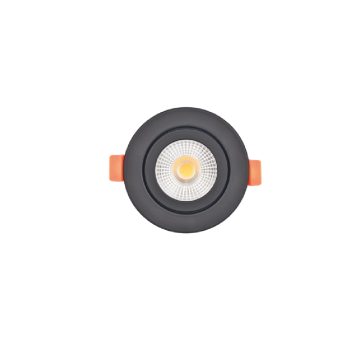 Alternative view of Inlight Downlight σποτ GU10 σε μαύρη απόχρωση (X00350B)