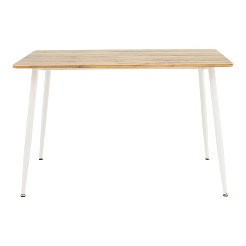 Τραπεζαρία Cuba-Parker σετ 5τεμ sonoma-λευκό 120x80x75εκ - Image 6