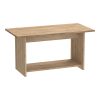 Τραπέζι Kumba pakoworld σε oak απόχρωση 80x40x42εκ 248-000025