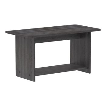 Τραπέζι Kumba pakoworld σε ανθρακί-wenge απόχρωση 80x40x42εκ 248-000026