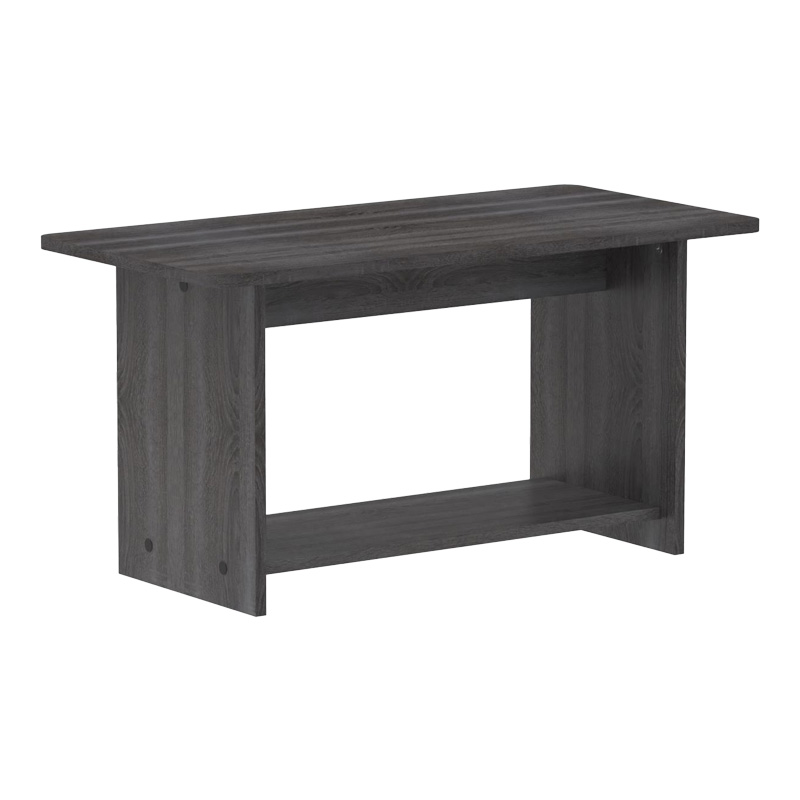 Τραπέζι Kumba pakoworld σε ανθρακί-wenge απόχρωση 80x40x42εκ 248-000026