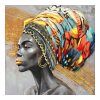 Πίνακας σε καμβά Africana I Inart 100x3x100εκ 296-000048