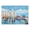 Πίνακας σε καμβά Port Inart 100x3x70εκ 296-000051