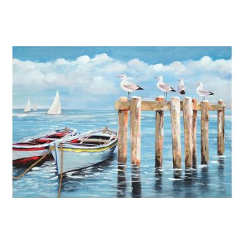 Πίνακας σε καμβά Port I Inart 100x3x70εκ 296-000052