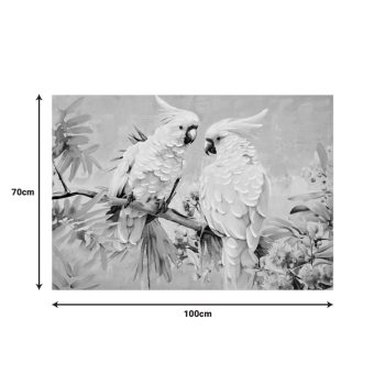 Alternative view of Πίνακας σε καμβά Parote Inart 100x3x70εκ