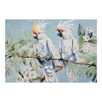 Πίνακας σε καμβά Parote Ι Inart 100x3x70εκ 296-000054