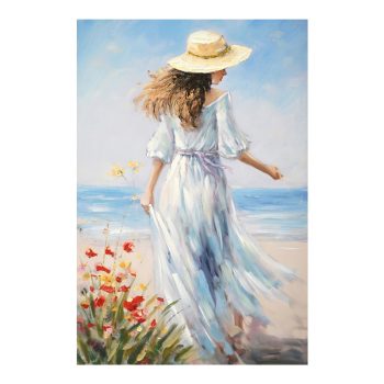 Πίνακας σε καμβά Avra Ι Inart 60x3x90εκ 296-000056