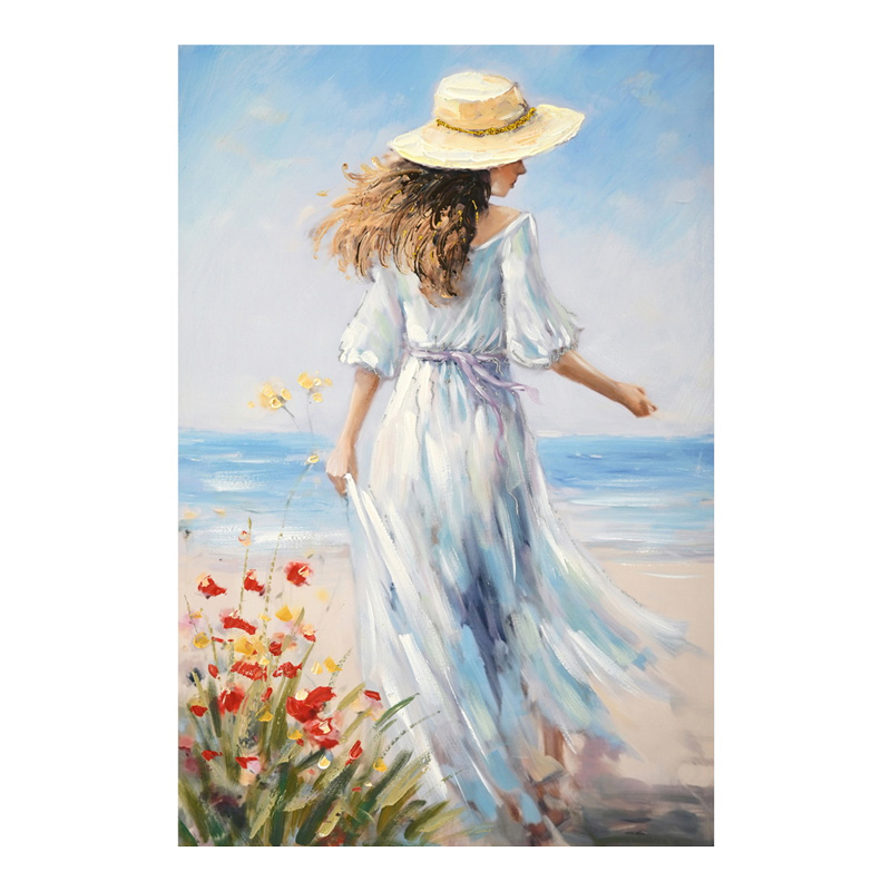 Πίνακας σε καμβά Avra Ι Inart 60x3x90εκ 296-000056