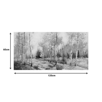 Alternative view of Πίνακας σε καμβά Fortree Ι Inart 120x3x60εκ