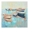 Πίνακας σε καμβά Boatty Ι Inart 100x3x100εκ 296-000062