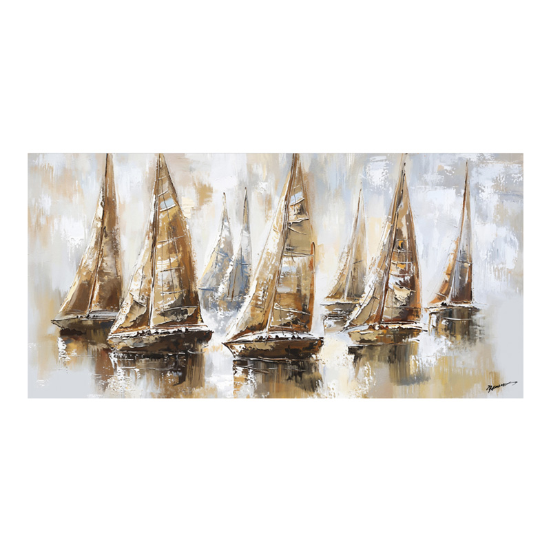 Πίνακας σε καμβά Yelkan Inart 120x3.5x60εκ 301-000036