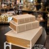 ΚΟΥΤΙ "ΒΙΒΛΙΟ" ΣΕ 3 ΜΕΓΕΘΗ 27X22X7 / 22X17X5.5 / 17.5X12.5X4ΕΚ