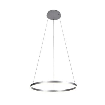 Alternative view of Inlight Κρεμαστό φωτιστικό LED 36W 3CCT (by switch on base) D:80cm (6095-AB-Silver)