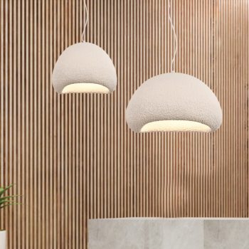 Alternative view of Inlight Κρεμαστό φωτιστικό από Fiberglass 1XE27 D:60cm (4067-A)