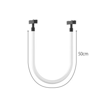 Alternative view of InLight Φωτιστικό LED 8W 3000K για Ultra-Thin μαγνητική ράγα σε μαύρη απόχρωση D:50cm (T04501-Black)