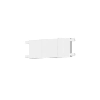 Alternative view of InLight Σύνδεσμος για Ultra-Thin μαγνητική ράγα σε λευκή απόχρωση (TC023-WH)