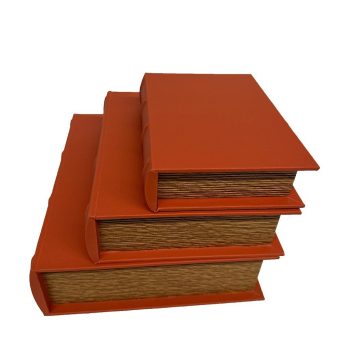 ΚΟΥΤΙ "ΒΙΒΛΙΟ" ΣΕ 3 ΜΕΓΕΘΗ 27X22X7 / 22X17X5.5 / 17.5X12.5X4ΕΚ