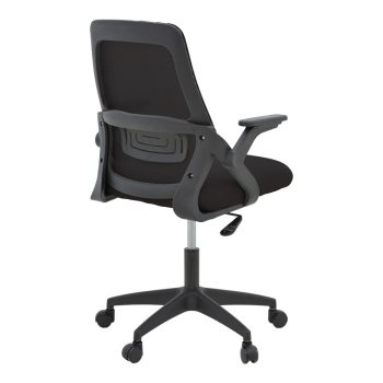 Alternative view of Καρέκλα γραφείου Reji  mesh ύφασμα μαύρο 58x60x89-99εκ