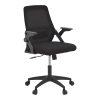 Καρέκλα γραφείου Reji pakoworld mesh ύφασμα μαύρο 58x60x89-99εκ 069-000092