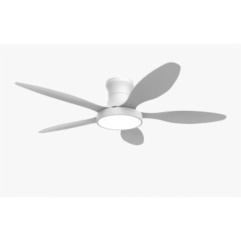 it-Lighting Denali 24W 3CCT LED Fan Light in White and wooden Color (102000790)