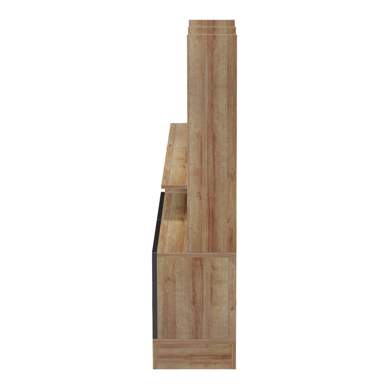 Σύνθετο σαλονιού Seruno oak - μαύρο μαρμάρου 170x25x100εκ - Image 5