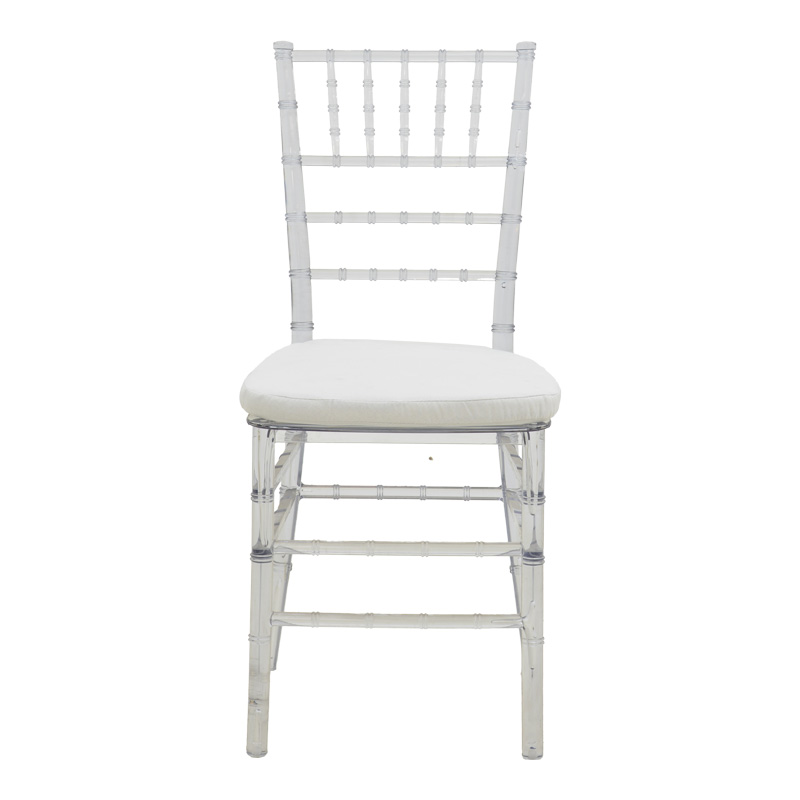 Καρέκλα Tiffany με μαξιλάρι διάφανο pc 38x38.5x88εκ - Image 4