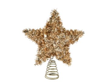 ΚΟΡΥΦΗ ΔΕΝΤΡΟΥ ΧΡΥΣΟ ΑΣΤΕΡΙ 20Χ20Χ23ΕΚ 368235 light gold