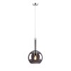 Inlight Κρεμαστό φωτιστικό από φιμέ γυαλί 1XE27 D:20x36cm (4080)