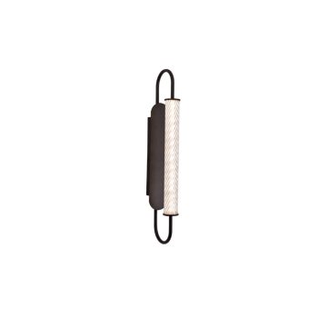 Inlight Επιτοίχιο φωτιστικό LED 12W 3CCT σε μαύρη απόχρωση απο μέταλλο και ακρυλικό D:12x50cm (43056-Black)