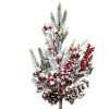 ΚΛΑΔΙ ΜΕ ΧΙΟΝΙΣΜΕΝΑ BERRIES ΚΑΙ ΚΟΥΚΟΥΝΑΡΕΣ 14Χ30ΕΚ 682855 green/colour(s)