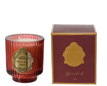 ΑΡΩΜΑΤΙΚΟ ΚΕΡΙ ΓΥΑΛΙΝΟ ΑΡΩΜΑ BLACK FOREST 709619 red