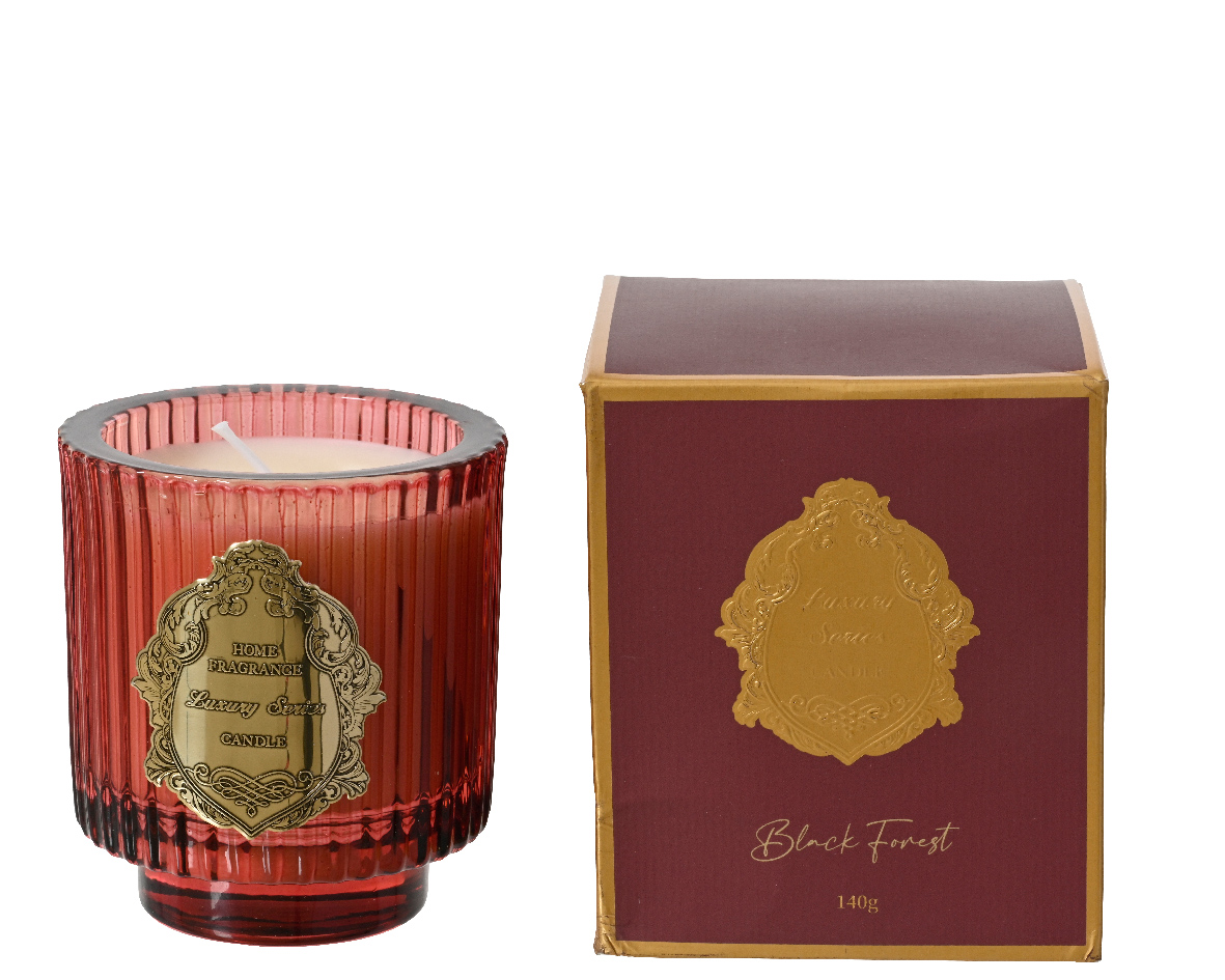 ΑΡΩΜΑΤΙΚΟ ΚΕΡΙ ΓΥΑΛΙΝΟ ΑΡΩΜΑ BLACK FOREST 709619 red