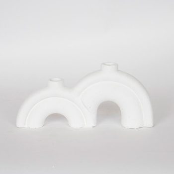 ΒΑΖΟ ΚΕΡΑΜΙΚΟ ΛΕΥΚΟ 28x4.5x13cm