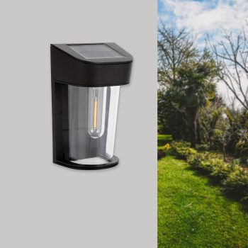 Alternative view of InLight Eagle LED 2W 3000K Outdoor Wall Lamp Black D:13,3cmx8,6cmx5,8cm (80206411S)