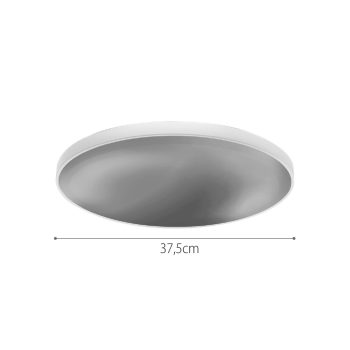 Alternative view of InLight Πλαφονιέρα οροφής LED 48W RGBW (with controller) D:37.5cm (42029)