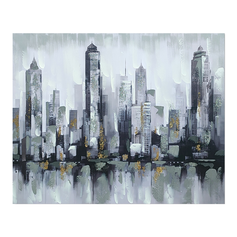 Πίνακας σε καμβά Towny Inart 100x3x70εκ 296-000001
