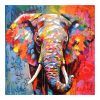 Πίνακας σε καμβά Elephant Inart 80x3x80εκ 296-000002