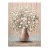 Πίνακας σε καμβά Flowerpot I Inart 70x3x100εκ 296-000010